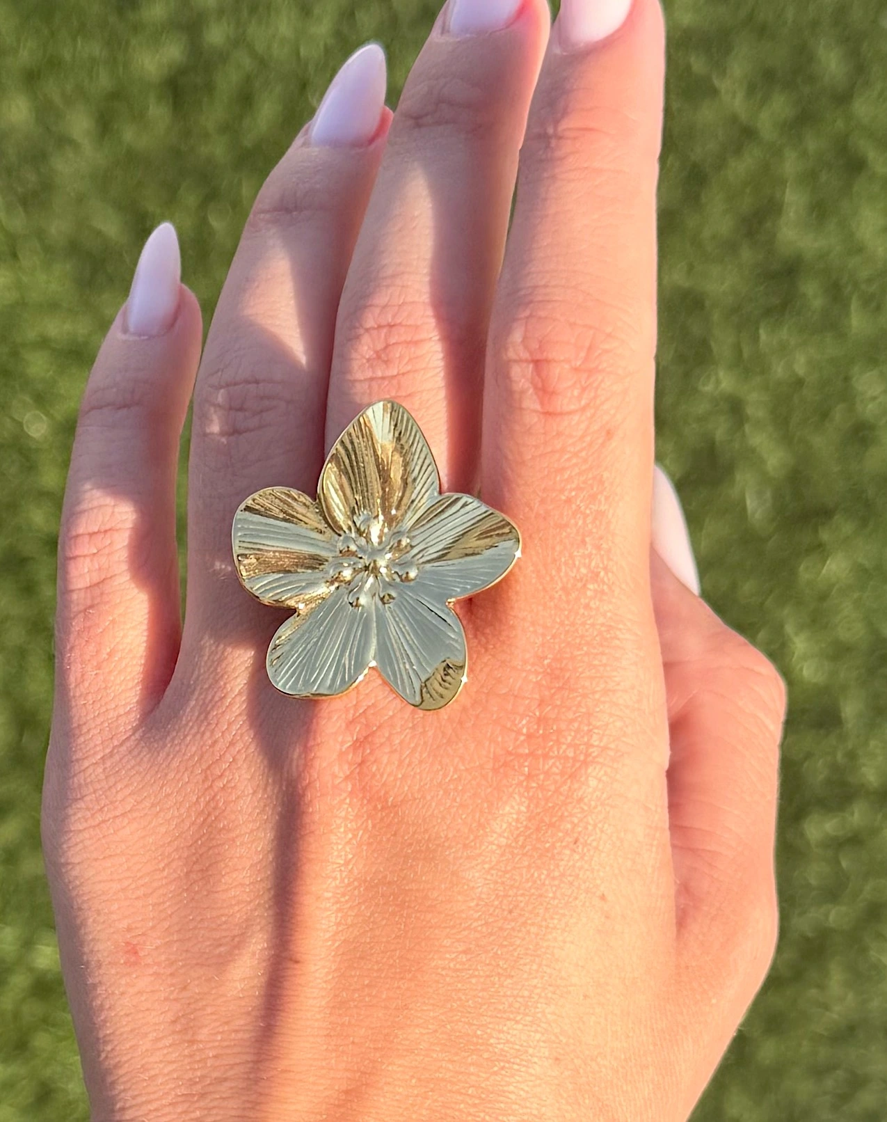 ✨🌼Golden Bloom ~ 18K Gold Plated Ring🌼✨