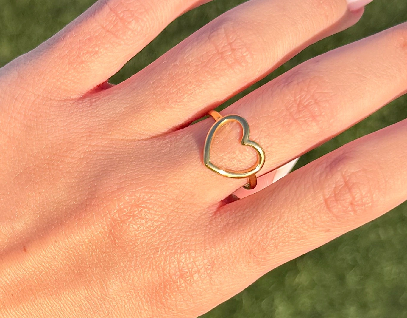 ✨💗Love, Unframed ~ 18K Gold Plated Ring💗✨ - Image 2