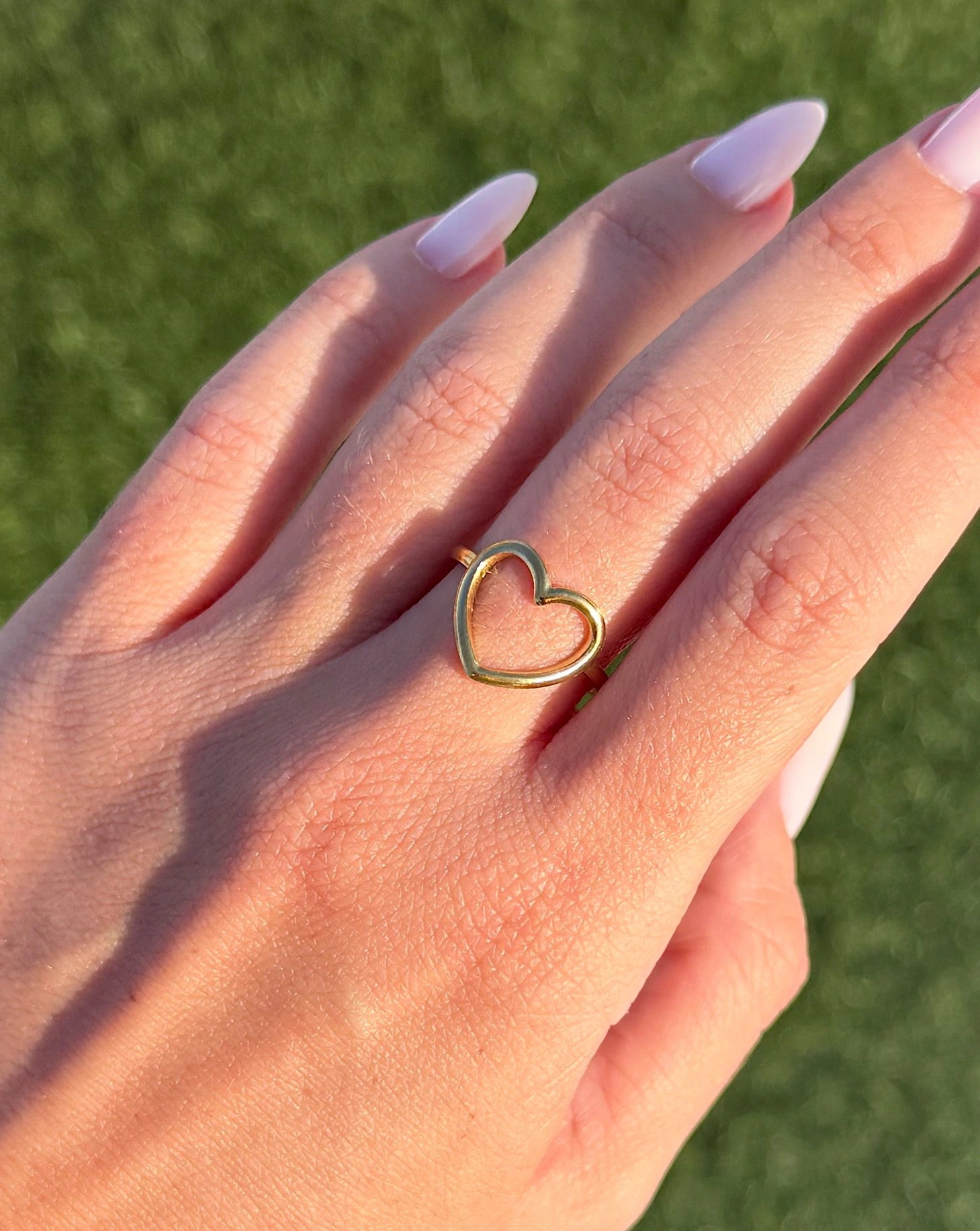 ✨💗Love, Unframed ~ 18K Gold Plated Ring💗✨