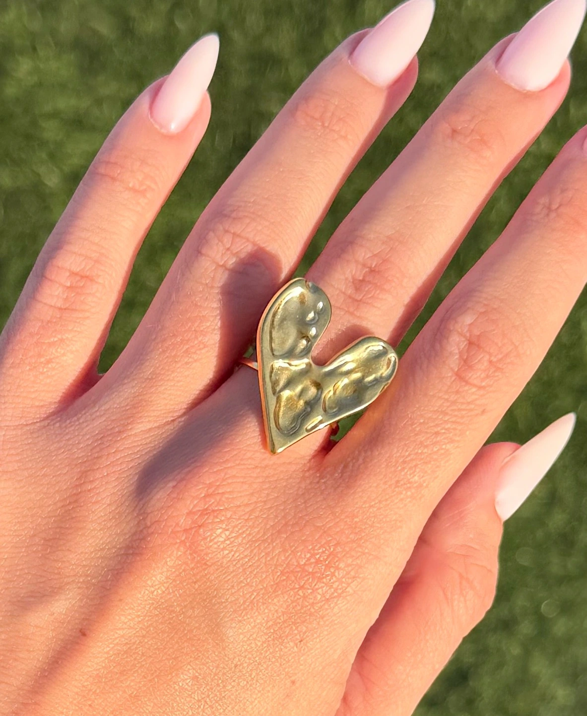 💛Melted Love ~ 18K Gold Plated Chunky Ring💛