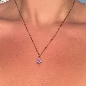 💧💗Pink Wish ~ 18K Gold Plated Necklace💗💧