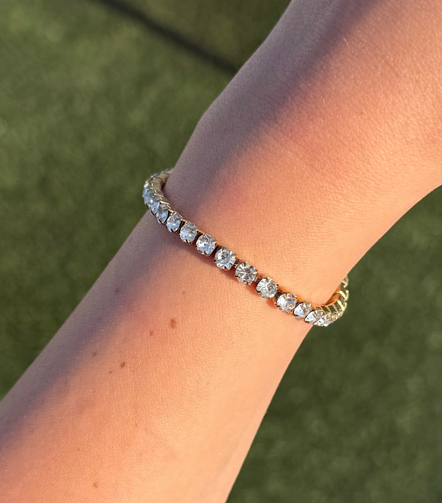 ✨💋The Marilyn ~18K Gold Plated Tennis Bracelet💋✨ - Image 2