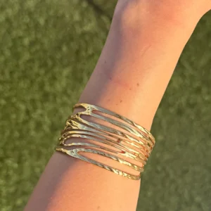 ☀️SEKHMET ~ 18K Gold Plated Cuff☀️