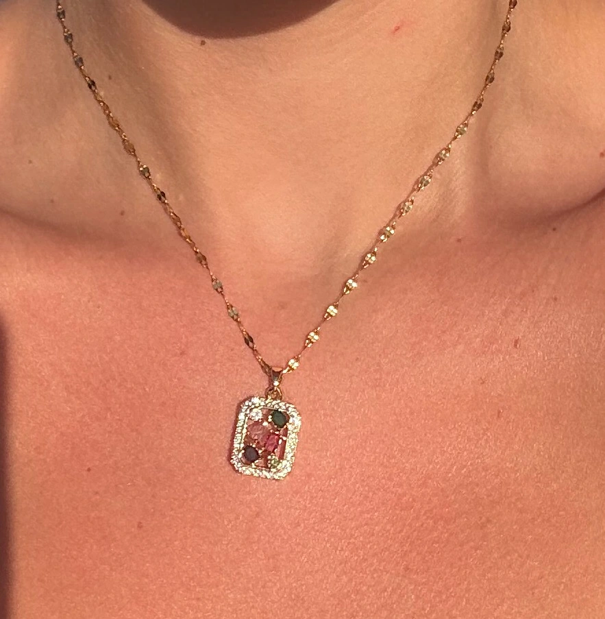 ✨🧚♀️THE JEWEL BOX ~ 18K Gold Plated Necklace🧚♀️✨