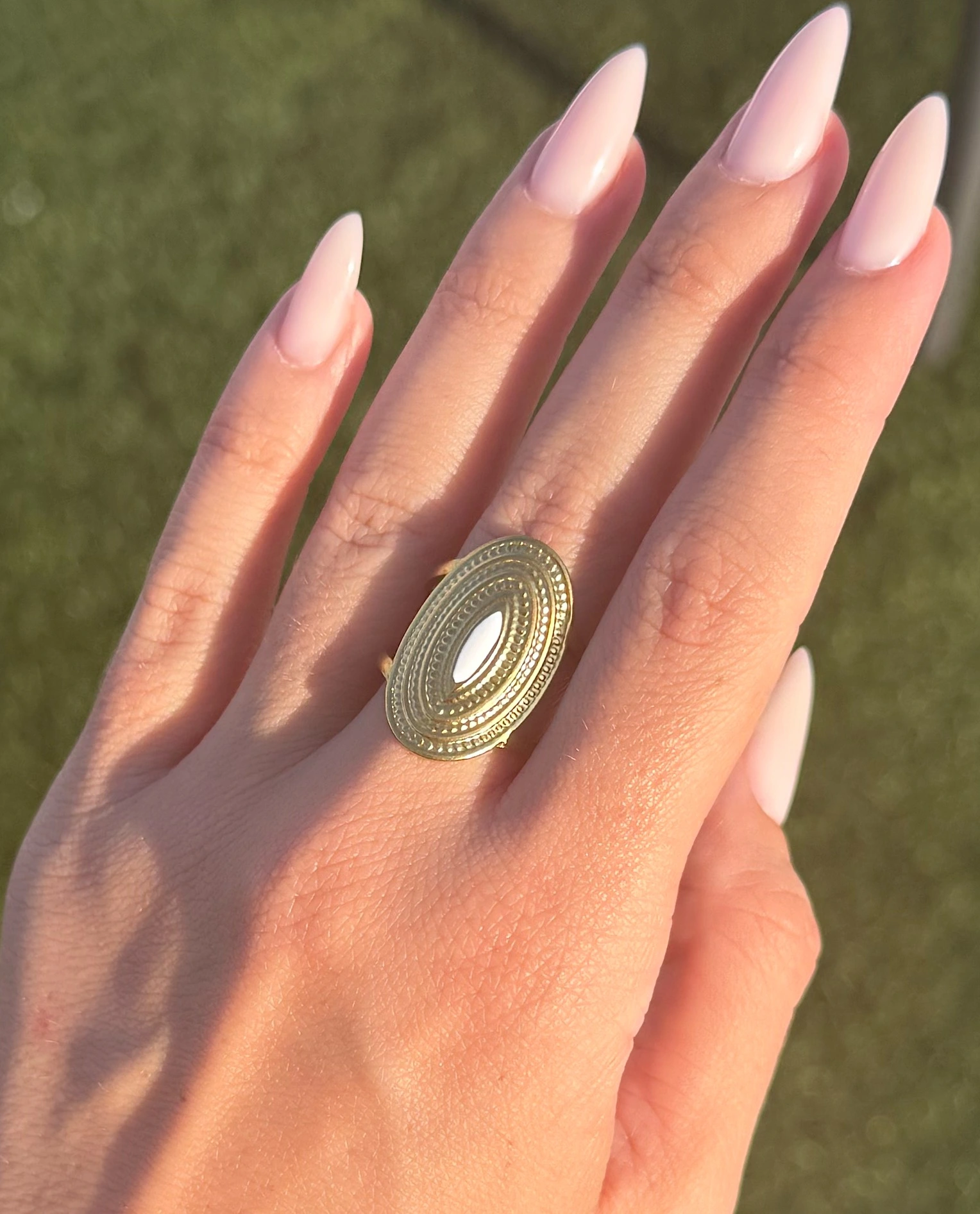 ✨The Golden Oracle ~ 18K Gold Plated Ring✨