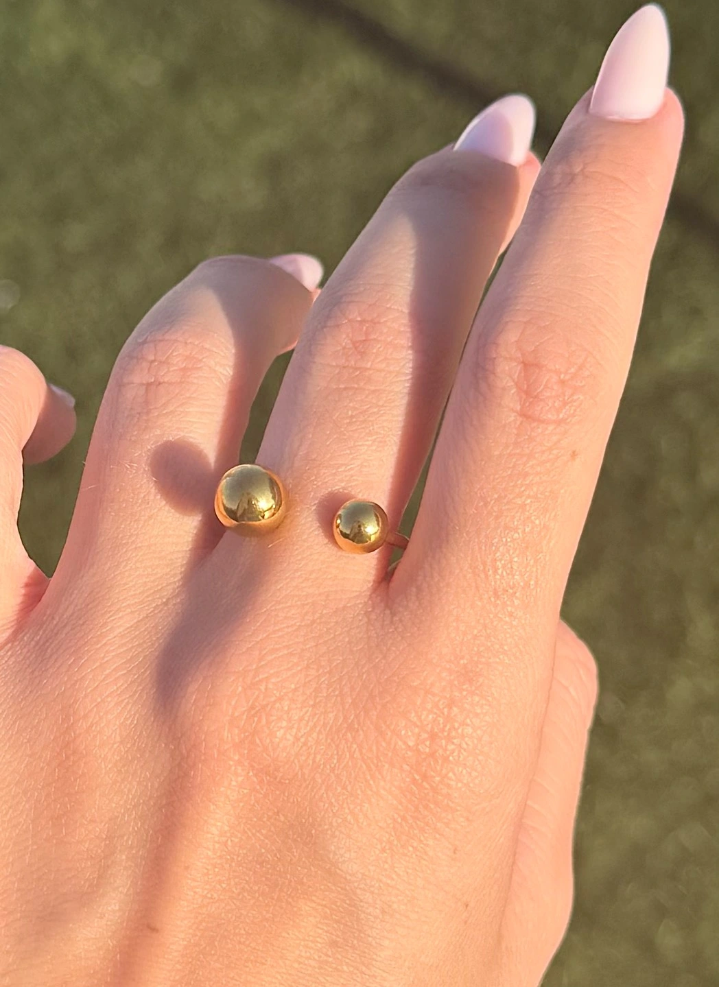 ✨The Golden Eclipse ~ 18K Gold Plated Ring✨