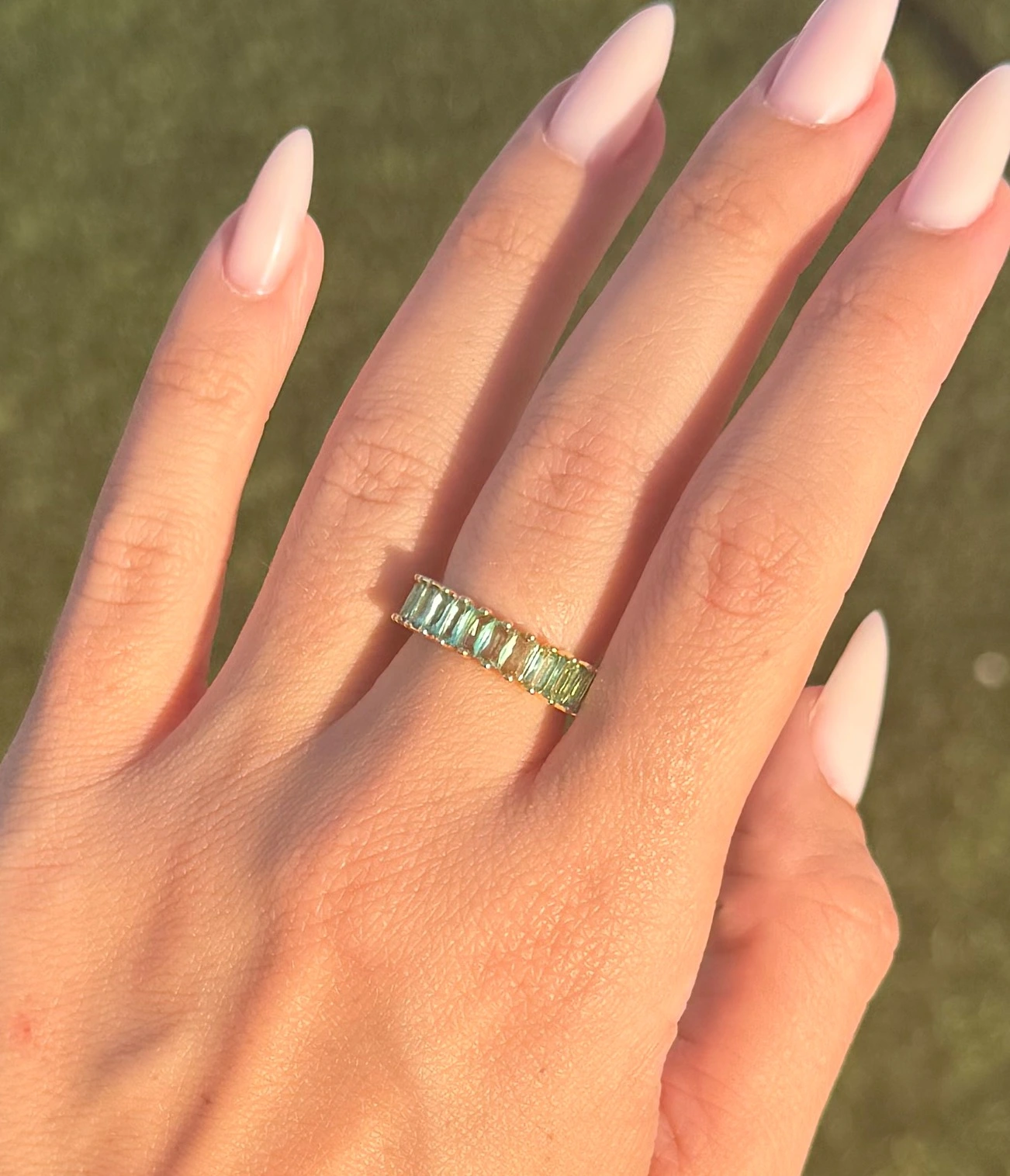 🌿🧚♀️Fae Dew ~ 18K Gold Plated Ring🧚♀️🌿