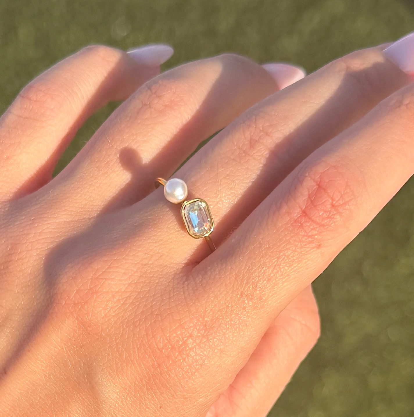 ✨🦢🩷Palace Whisper ~ 18K Gold Plated Ring🩷 🦢✨