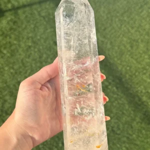 ✨🤍The Healer’s Axis ~ Brazilian Clear Quartz🤍✨