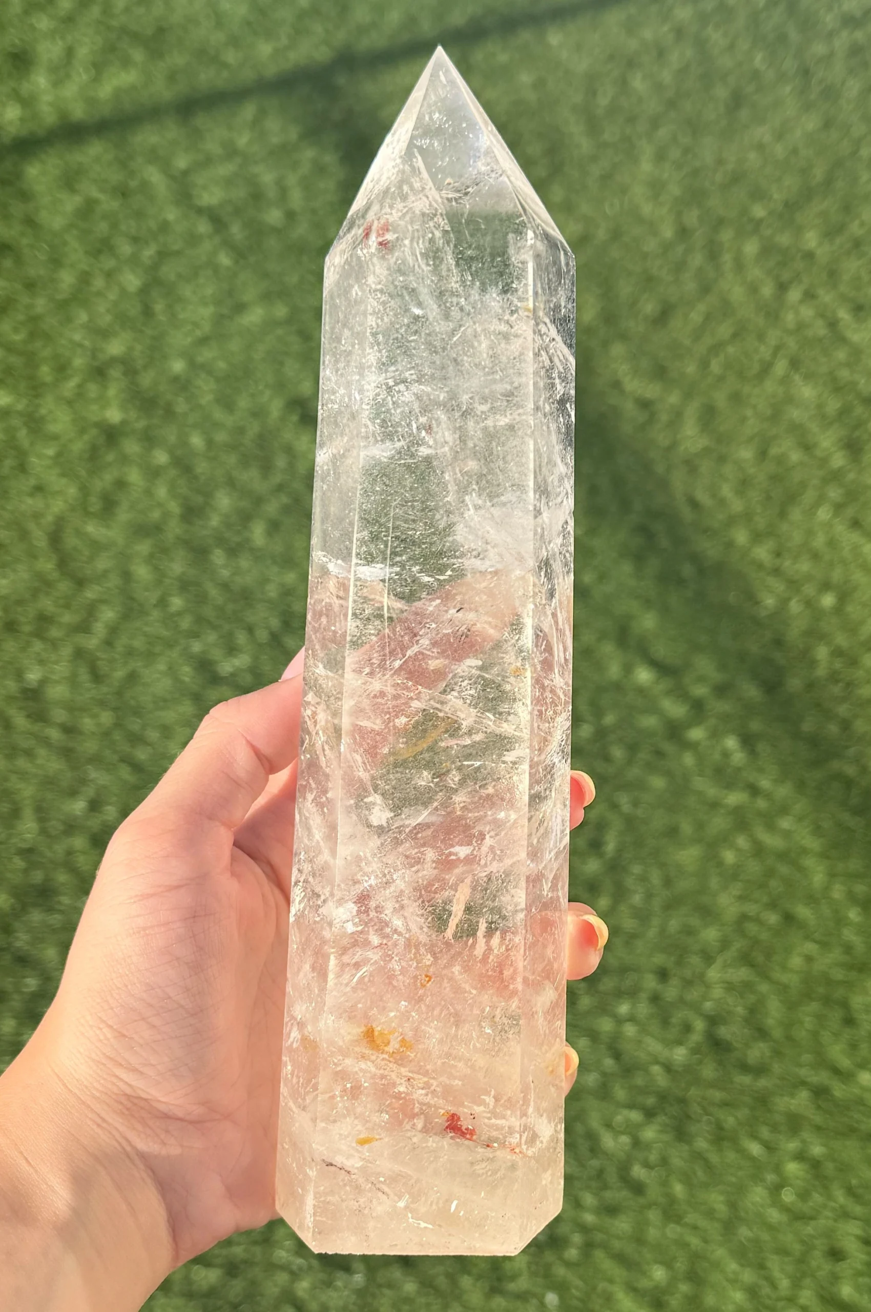 ✨🤍The Healer’s Axis ~ Brazilian Clear Quartz🤍✨ - Image 2