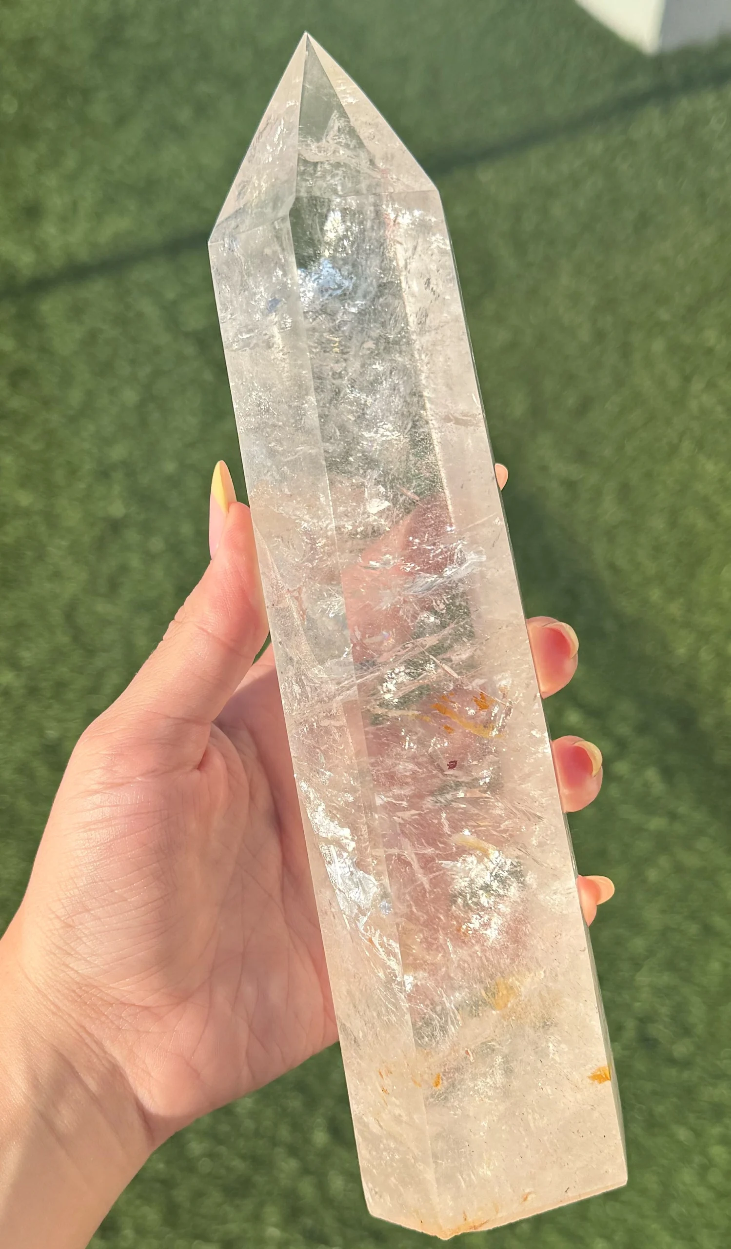 ✨🤍The Healer’s Axis ~ Brazilian Clear Quartz🤍✨ - Image 3