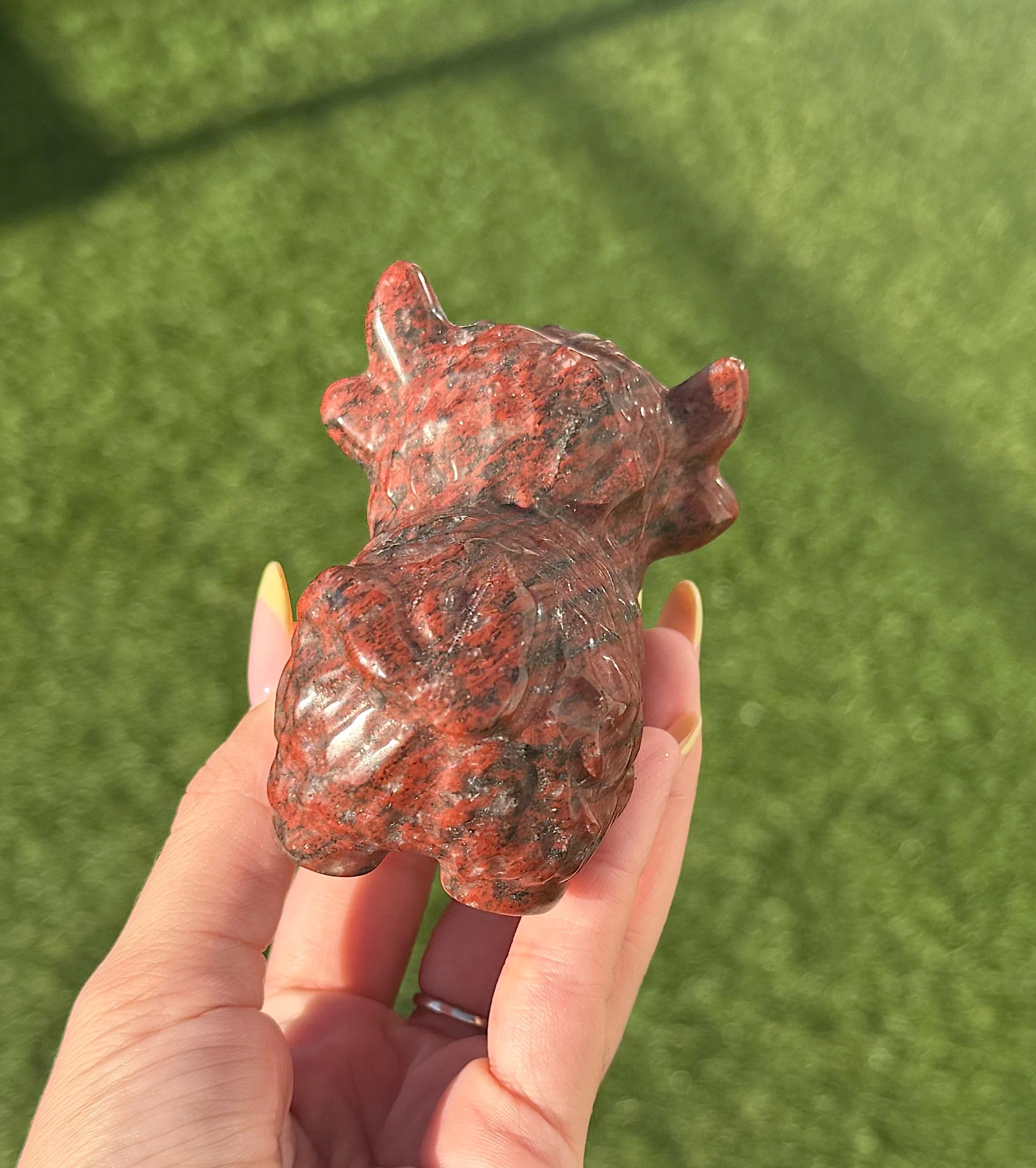 ❤️🐮The Hearth Guardian ~ Red Jasper Highland Cow🐮❤️ - Image 3