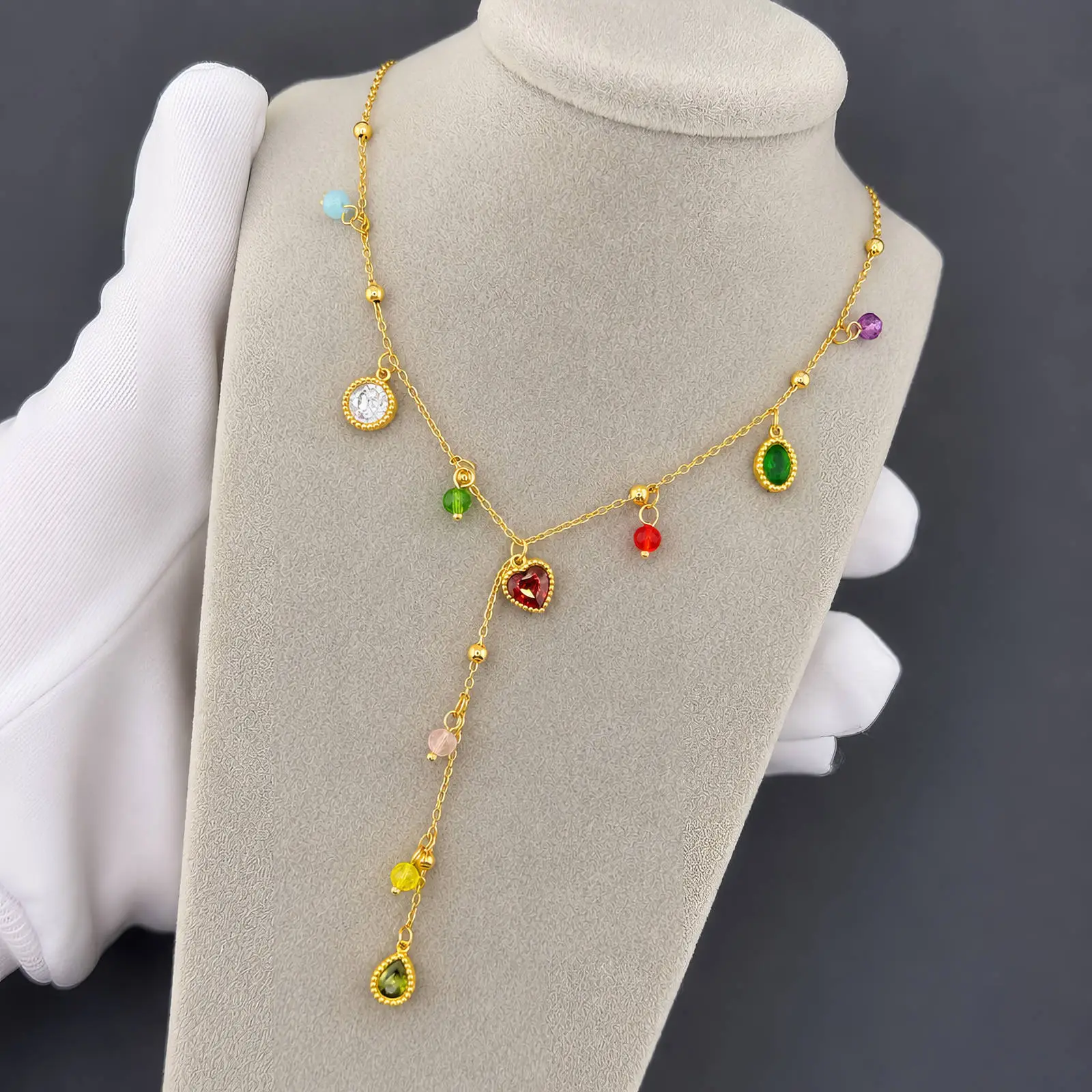 👑❤️The Heart of the Palace ~ 18K Gold Plated Necklace❤️👑 - Image 2