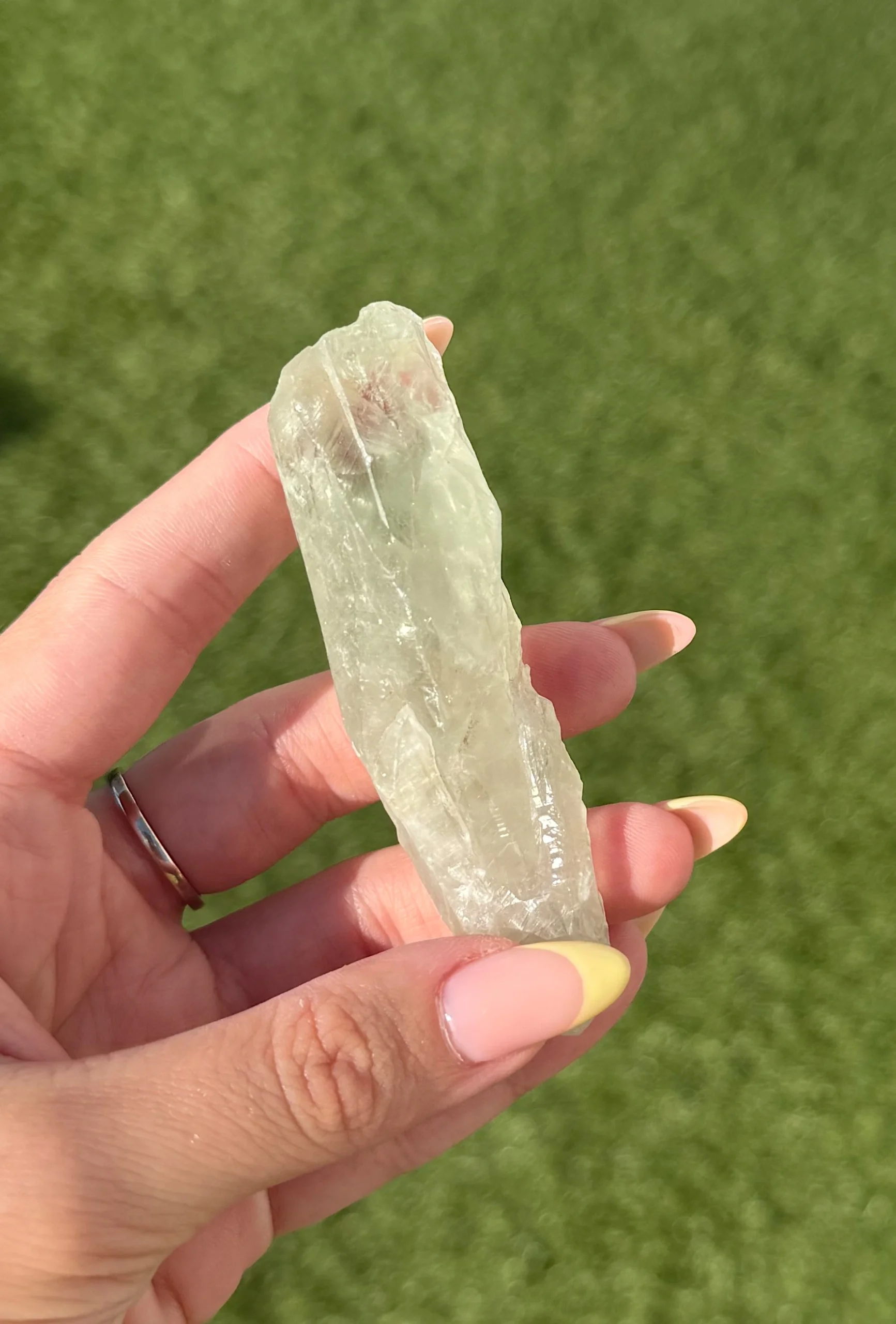 💚✨The Green Flame Shard ~ Raw Prasiolite✨💚 - Image 3