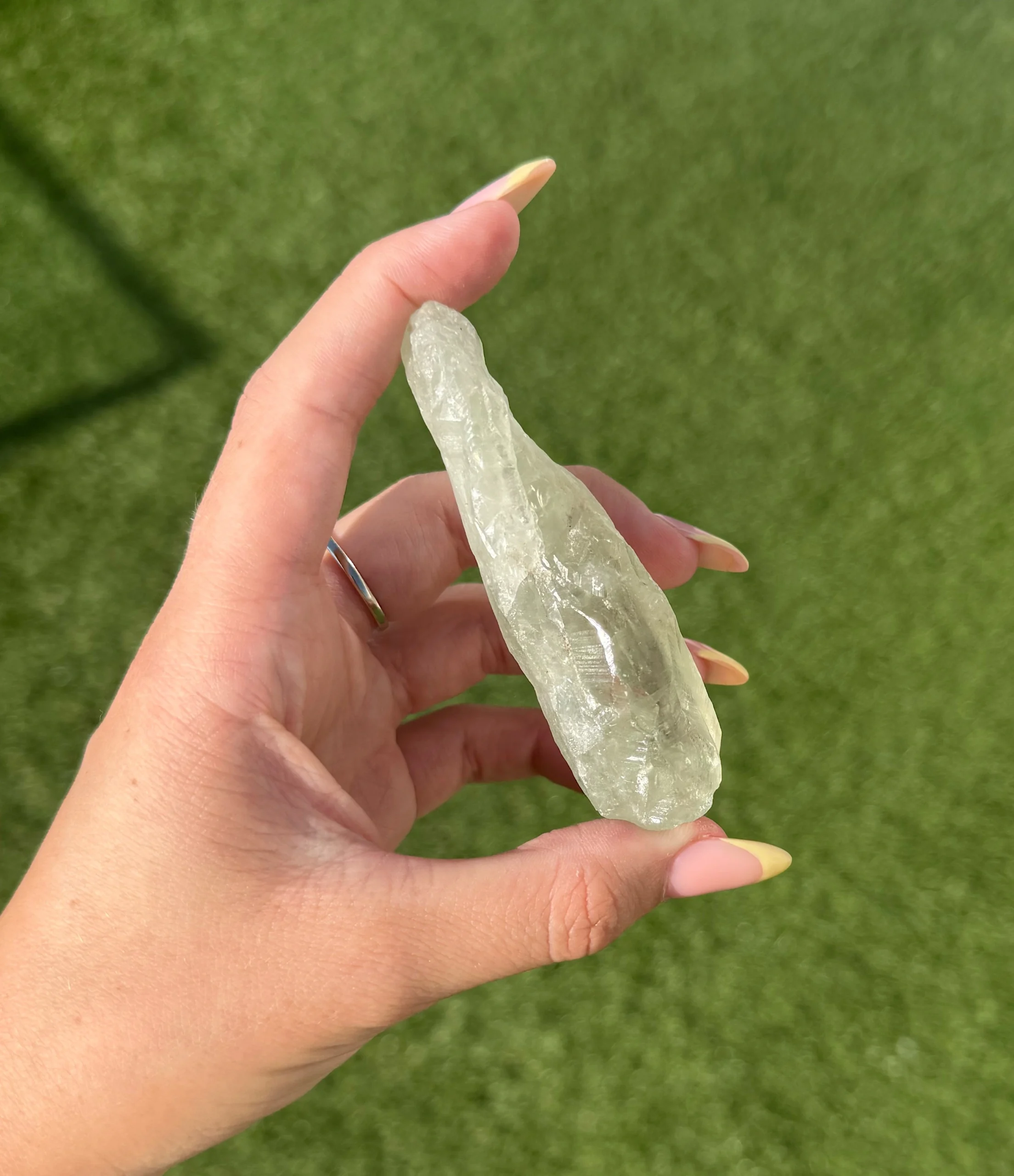 💚✨The Green Flame Shard ~ Raw Prasiolite✨💚 - Image 2