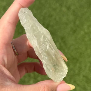💚✨The Green Flame Shard ~ Raw Prasiolite✨💚