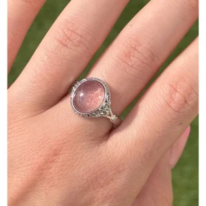 🍓🪞The Strawberry Mirror ~ Strawberry Quartz🪞🍓