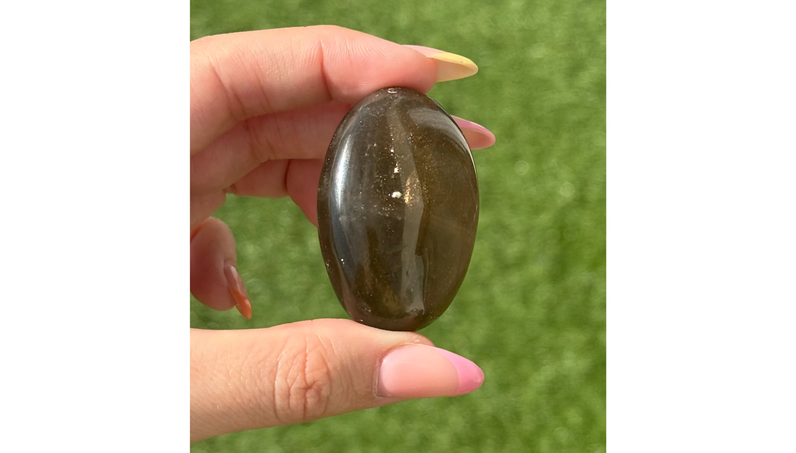 ✨🤎The Cinder Oracle ~ Smoky Quartz Palm Stone🤎✨