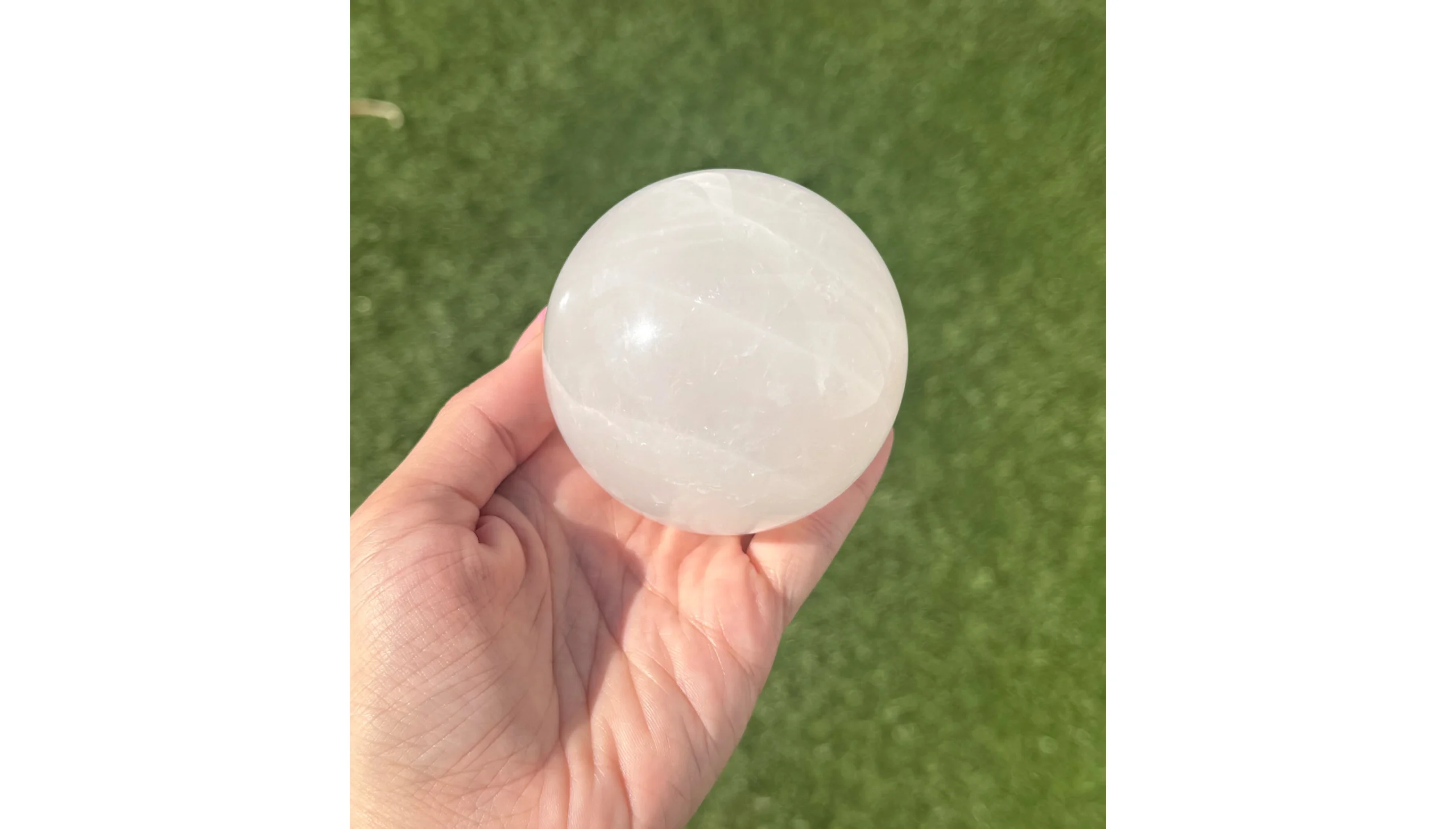 🤍👁️The Seraphim Orb ~ Milky Quartz👁️🤍 - Image 4