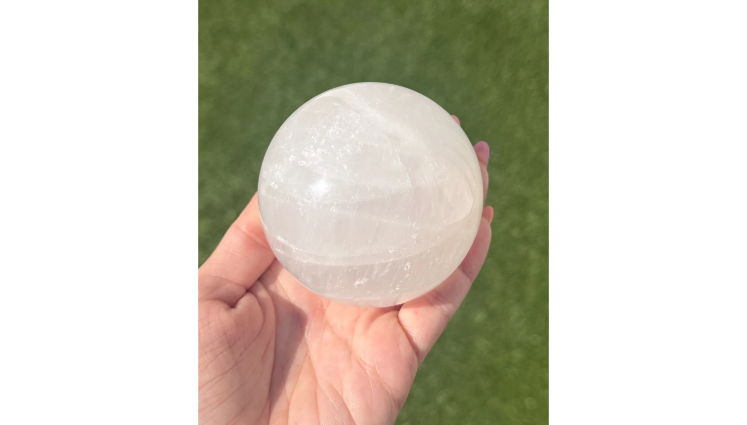 🤍👁️The Seraphim Orb ~ Milky Quartz👁️🤍 - Image 2