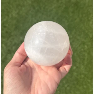 🤍👁️The Seraphim Orb ~ Milky Quartz👁️🤍
