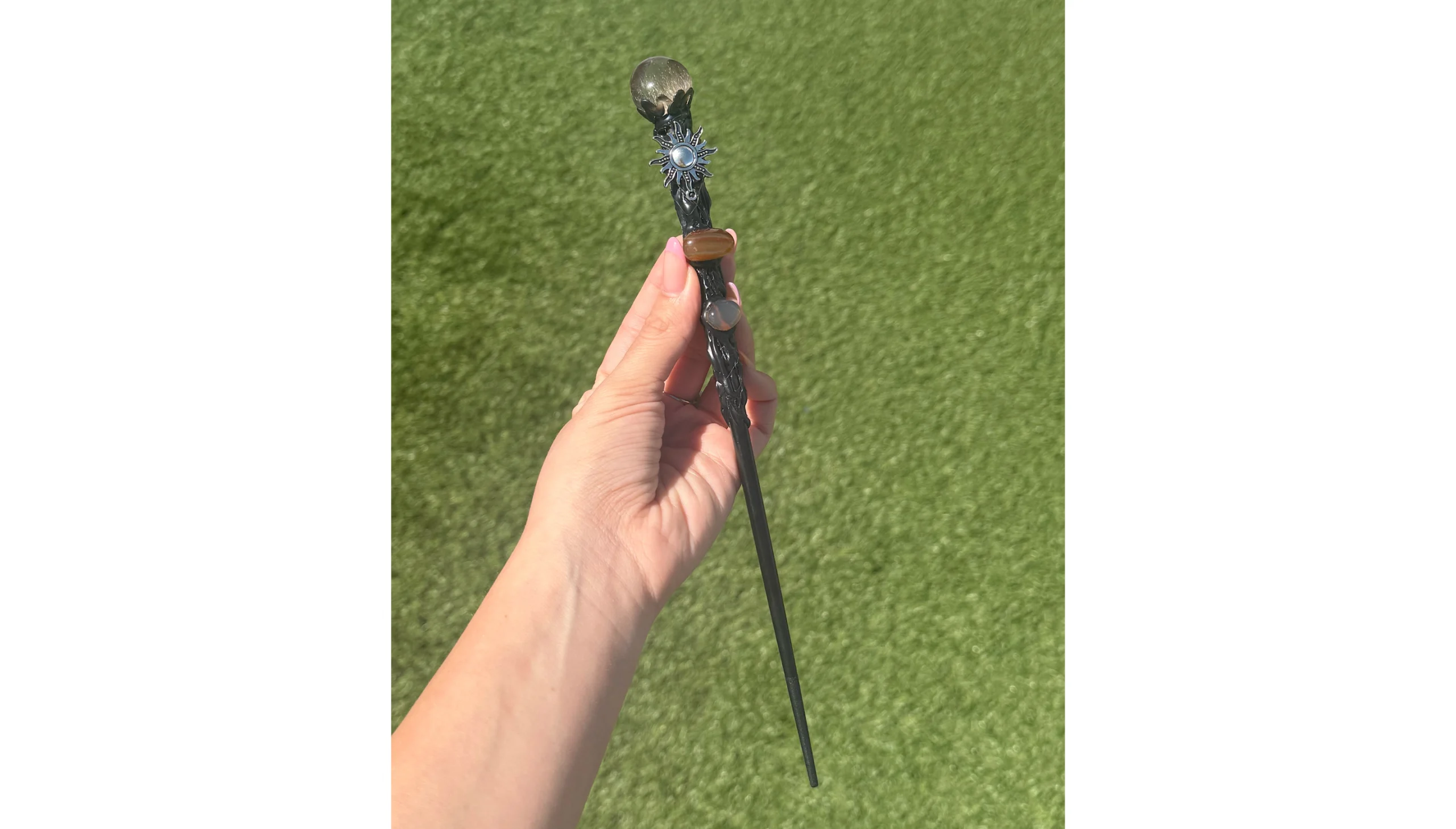 🖤🪄 The Wandkeeper’s Archive ~ Solareth’s Sun Wand🪄🖤🔥