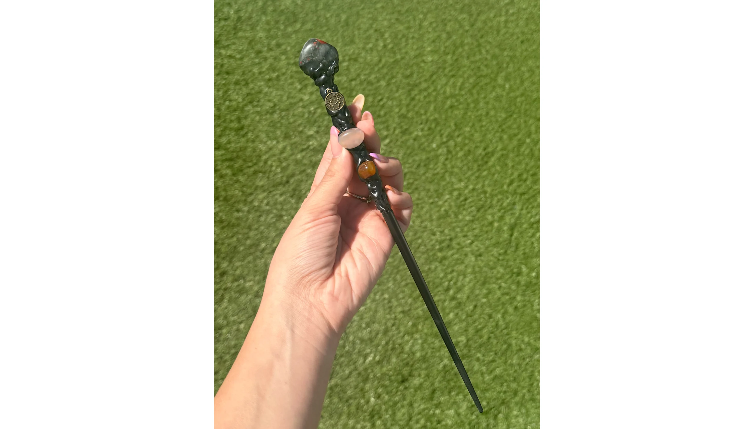 ✨♊🪄The Wandkeeper’s Archive ~ The Gemini Bloomfire Wand🪄♊✨
