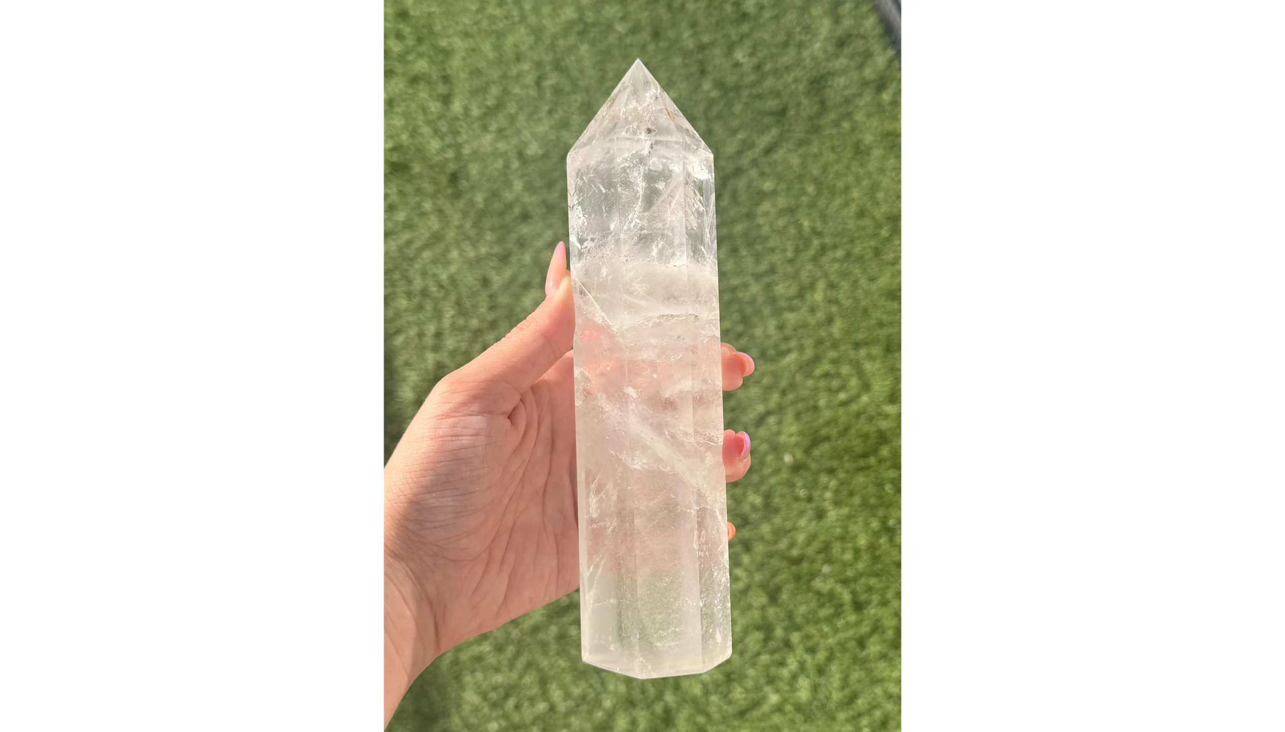 ✨🌈The Celestial Prism ~ Clear Quartz Tower🤍✨ - Image 2
