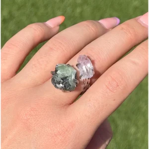 ✨💜Amethyst & Ruby Zoisite Alchemy Ring🌿✨