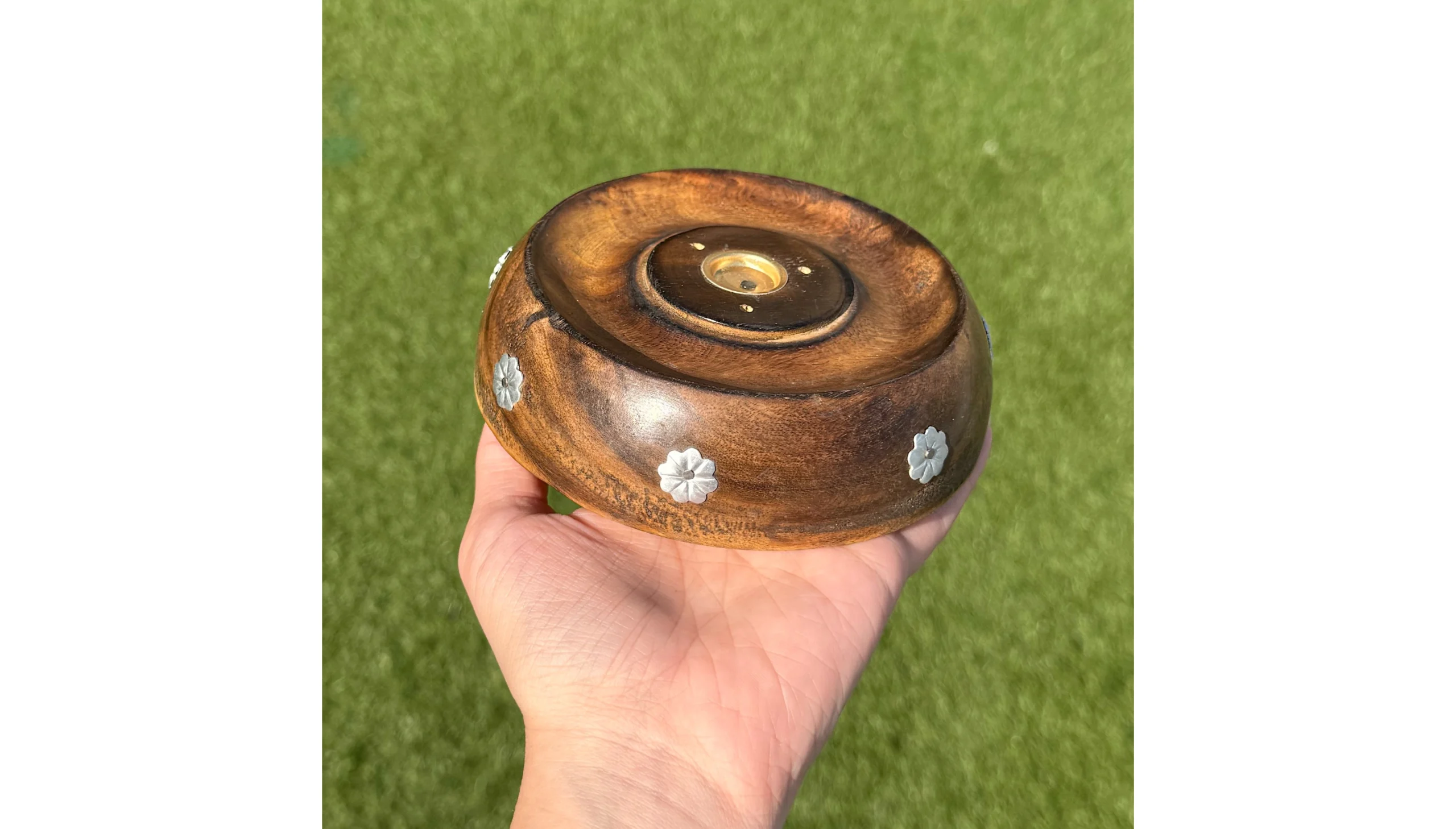 🌿🕯️ Mango Wood Ritual Burner ~ The Grounded Flame 🕯️🌿 - Image 3
