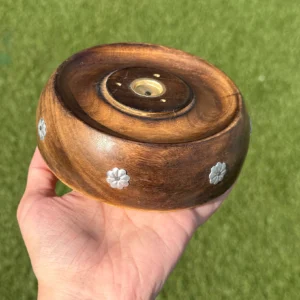 🌿🕯️ Mango Wood Ritual Burner ~ The Grounded Flame 🕯️🌿