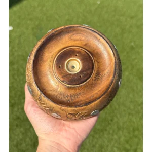 🌿🕯️ Mango Wood Ritual Burner ~ The Sacred Flower Grove 🕯️🌿