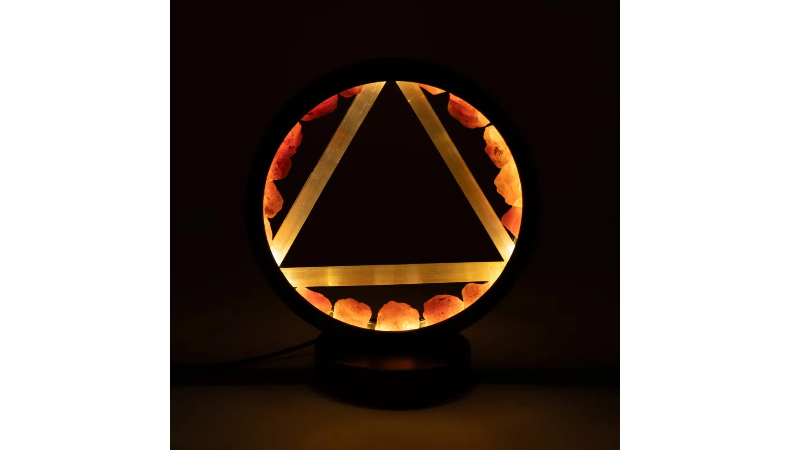🔥🜂 The Flamekeeper Gemstone Halo Lamp 🜂🔥 - Image 2