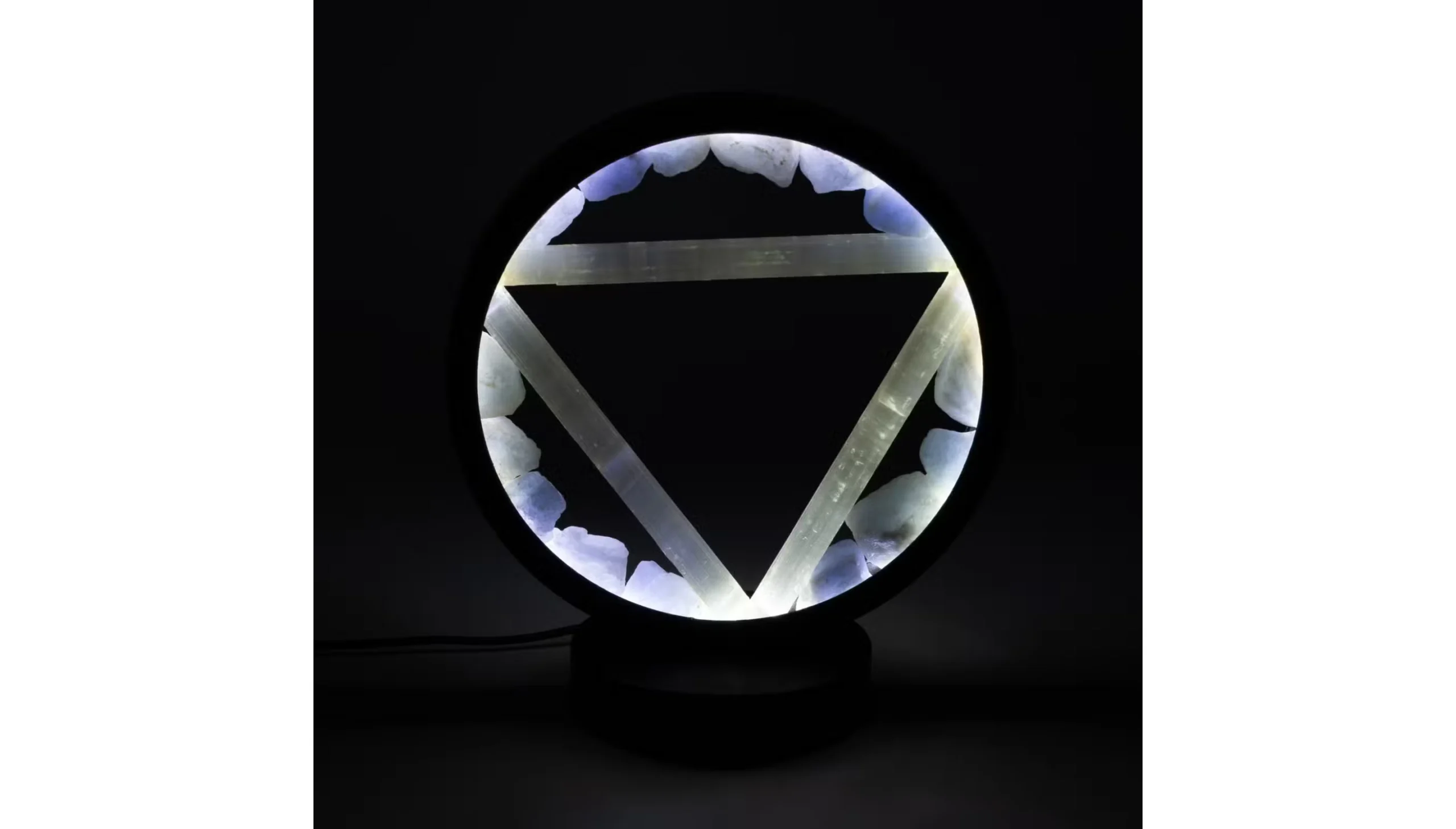 🌊🜄 The Tidekeeper Gemstone Halo Lamp 🜄🌊 - Image 2